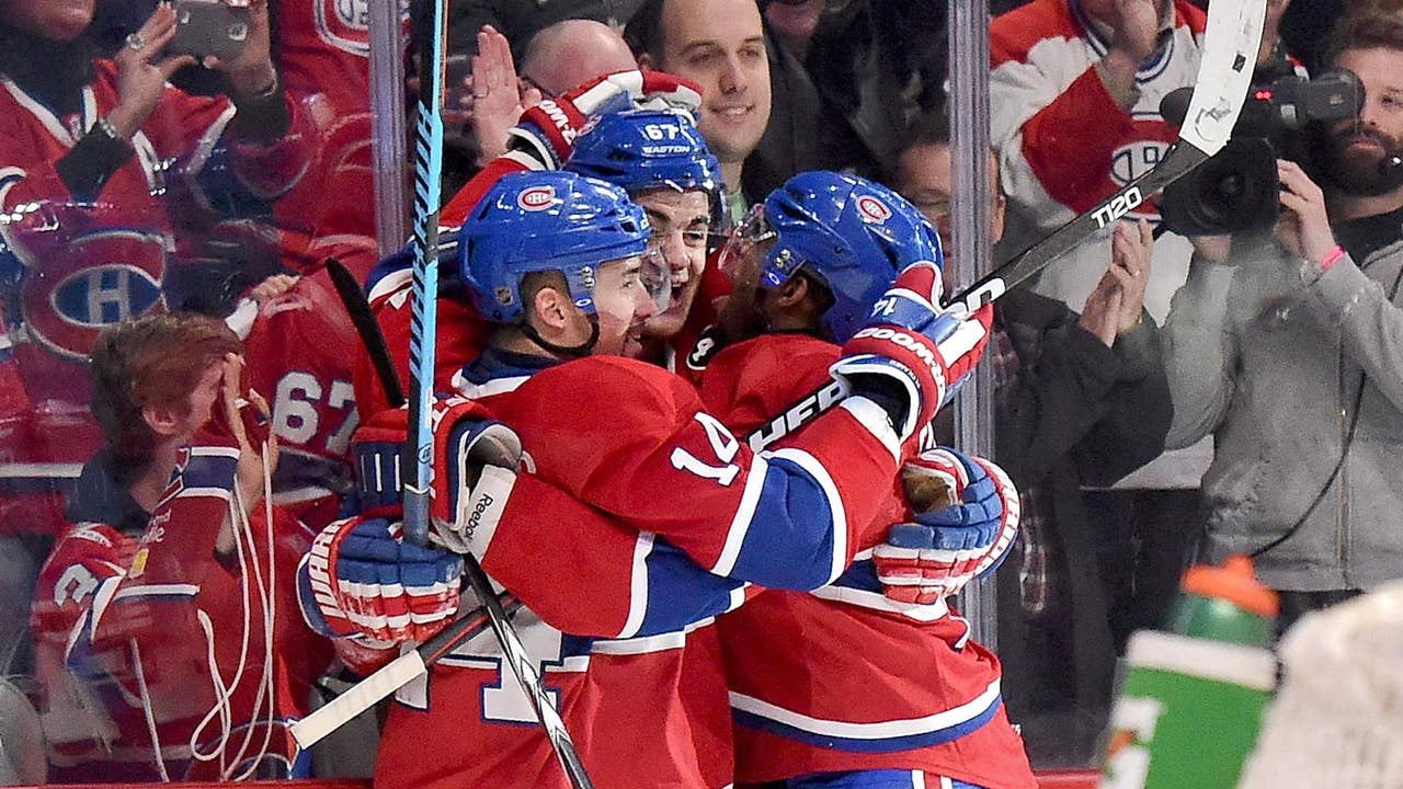 Pacioretty's lone goal in OT helps Habs top Caps for 5th straight win